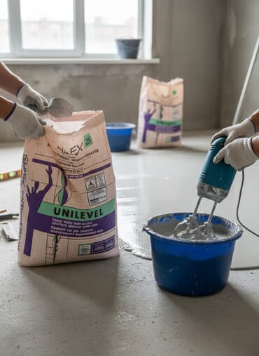заливка пола: Наливной пол AlinEx Unilevel для создания окончательного выравнивания — 1