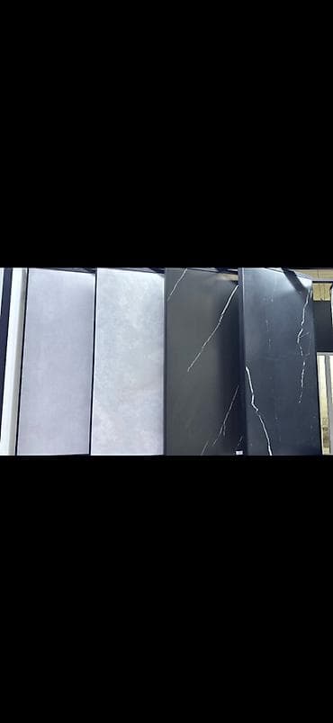 Керамогранитные плиты, крупный формат. - Дизайны: однотонные