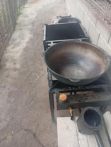 Газовые уличные горелки/плиты для казана и сковород, стальная рамная — 3