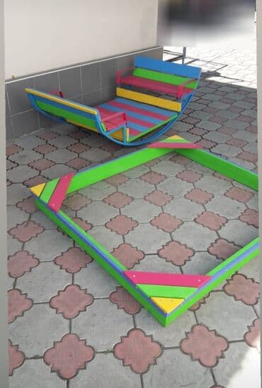 детские домики бишкек: Лодочка качалка Домики беседки для детей +2 скамейки Качели — 11