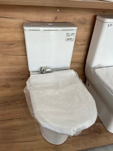 Унитаз Напольный, Материал: Фарфор