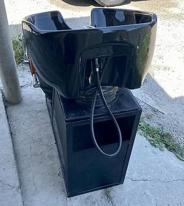 Парикмахерская мойка с креслом 🚿 - Стационарная тумба-основание, на — 4