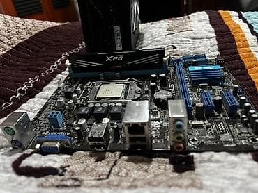 asrock h61m: Материнская плата для ПК, Б/у, Asus, LGA1155, Mini-ATX — 3