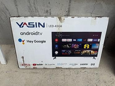 нето ю: Телевизор YASIN LED‑43G6 - Диагональ: 43" - Платформа: Android TV - — 1