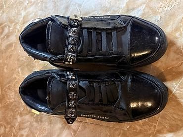 philipp prenard watch: Мужские кроссовки, 42, Philipp Plein, Б/у, цвет - Черный — 1