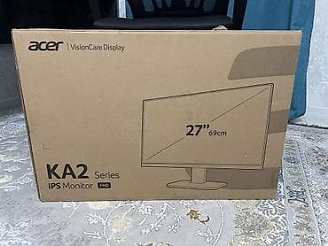 шнуры vga: Монитор, Acer, Б/у, LED, 27" - 28" — 3