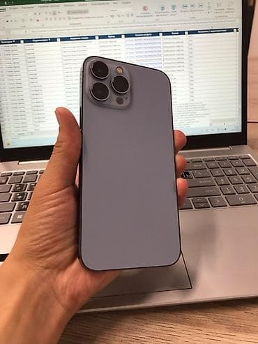 eos 1100d: IPhone 13 Pro Max, цвет Sierra Blue Срочно!! Акб: 76 Без нареканий — 2