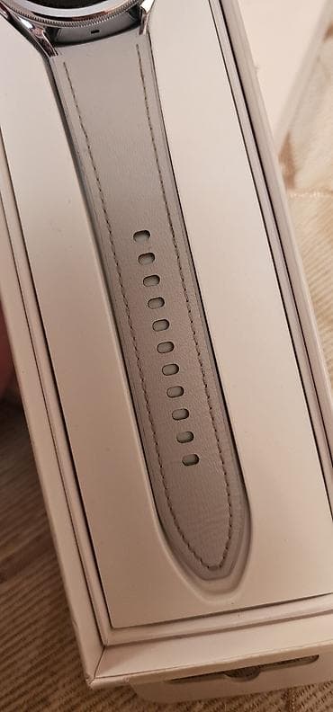 Apple Watch: SAMSUNG GALAXY WATCH 6 CLASSIC документы, зарядка,коробка всё есть! — 9