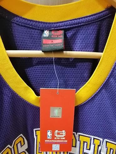 travis scott: Баскетбольная майка Los Angeles Lakers (NBA) от Ultra Game. - — 3