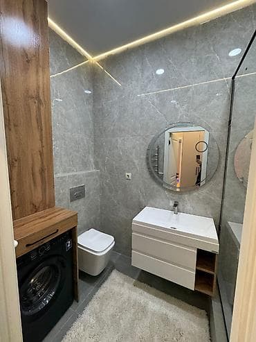 3 комнаты, 62 м², Джал мкр (в т.ч. Верхний, Нижний, Средний) Элитка, 14 этаж, Дизайнерский ремонт — 9