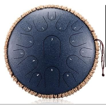 Барабаны: Глюкофон (или «tank drum») – это лепестковый барабан, благодаря — 2