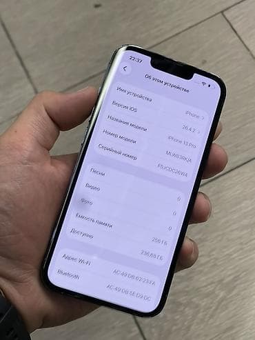 iphone 256 гб: IPhone 13 Pro, 256 ГБ, Голубой, Защитное стекло, Чехол, 86 % — 8