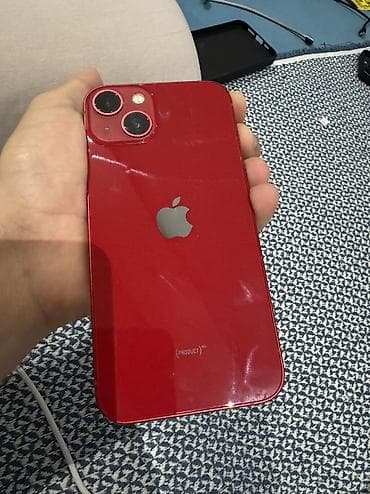 iphone 13 б у: IPhone 13, Б/у, 256 ГБ, Красный, Чехол, 70 % — 3