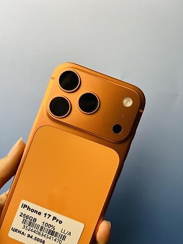 iphone 7 plus копия: IPhone 17 Pro, Б/у, 256 ГБ, Оранжевый, Зарядное устройство, Защитное стекло, Чехол, В рассрочку, 100 % — 2