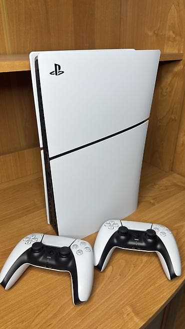 switch 2: Playstation 5 slim + годовая подписка Deluxe, в идеальном состоянии — 1