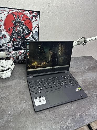 ноутбук victus 16: Игровой, Б/у, AMD Ryzen 5 — 2