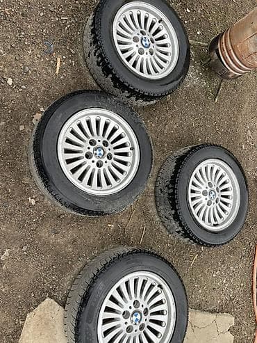 e60 bmw: Колеса в сборе 225 / 55 / R 16, Зима, Комплект, Легковые, Литые, отверстий - 5 — 2