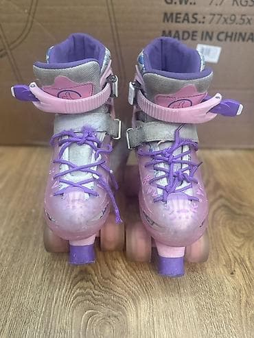 Ролики: Детские роликовые коньки-четырёхколёсники (квады) - Тип: квады с — 3