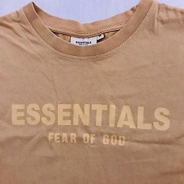 pull and beer: Футболка Essentials Fear of God - Модель: Essentials T-Shirt - Цвет — 1