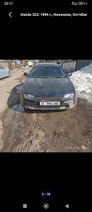запчасти ниссан ноут: Mazda 323: 1994 г., Механика, Хэтчбэк — 1