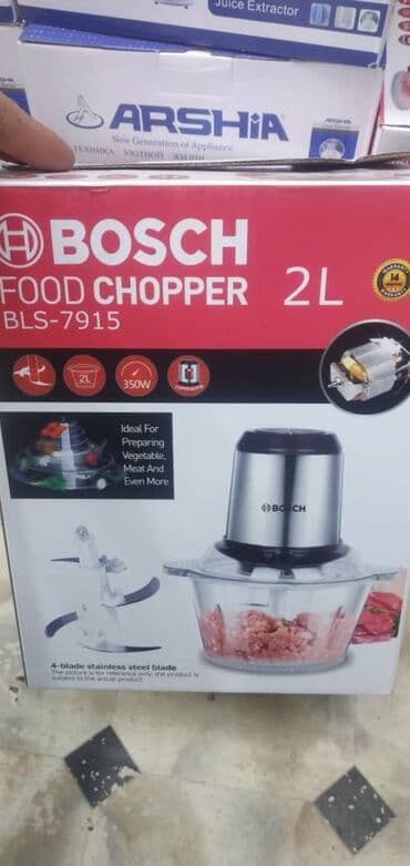 блендер измельчитель bosch: Блендер, миксер, Новый, Бесплатная доставка, Самовывоз, Платная доставка — 4