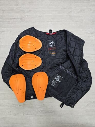 на железных номерах: Продаю мотокуртку Furygan. Плотная кожаная куртка Размер по бирке L — 10