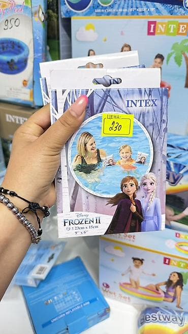 улуттук кийим: Надувной матрас Intex - Яркий розовый матрас для плавания и отдыха на — 3
