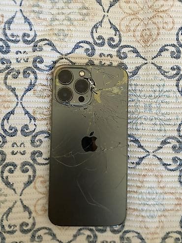 iphone 13 pto: IPhone 13 Pro Max, Б/у, 128 ГБ, Графит, 75 % — 1