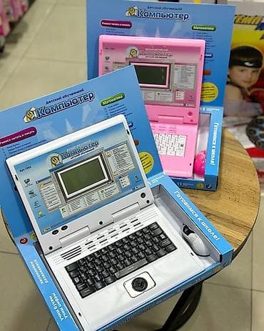 Балдар электр унаалары: Детский обучающий компьютер (русско‑английский), - Возраст: 3+ - 35 — 1