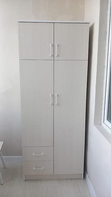 Шифоньер, шкаф для одежды, Прямой, ЛДСП