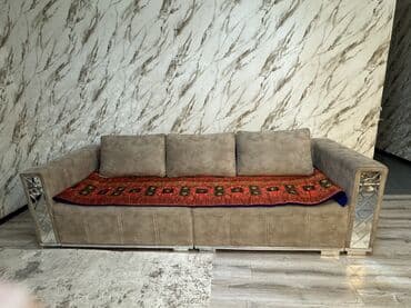 продаю бак: Прямой диван, Новый, Трехместный — 5
