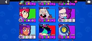 dj mic: Аккаунт Brawl Stars - Уровень профиля: 31 - Кубков: 45 679 - Сезонный — 4