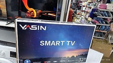 ТВ жана Видео: Смарт‑телевизор YASIN 32" - Диагональ: 32" - Платформа Smart TV с — 9