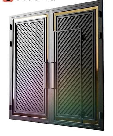 Металлические ворота и входные группы премиум‑класса. - Материал