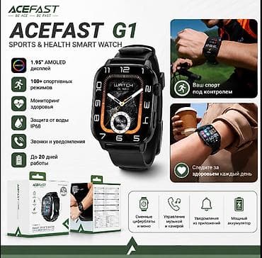 mate 30 pro: ACEFAST G1 — спортивные иhealth смарт‑часы - AMOLED‑дисплей: яркая — 1