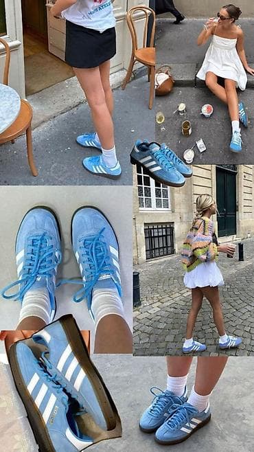 кеды adidas: Мужские кроссовки, 41, Adidas, Новый, цвет - Голубой, Бесплатная доставка — 2