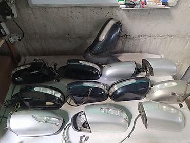 зеркала на мерс: Зеркало боковое мерс 23 задний зеркало Мерседес Бенс 1шт- 5000сом — 1