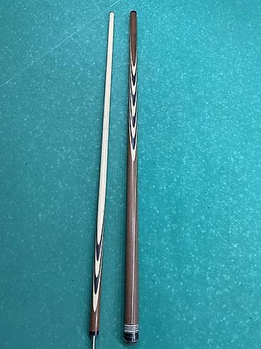 Охота и рыбалка: Продается кий Дерево Ипе+граб Длина 159 Вес 690 Баланс 43 Наклейка — 2