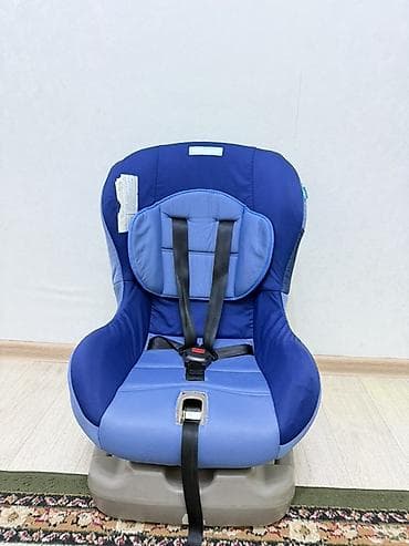 купить детский мотоцикл на аккумуляторе бу: Автокресло, цвет - Синий, Б/у — 1