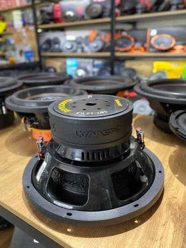 усилитель для буфер: Swat 1100 watt Rms. Очень мощный саб. Серии sabotage. Сабвуферные — 9