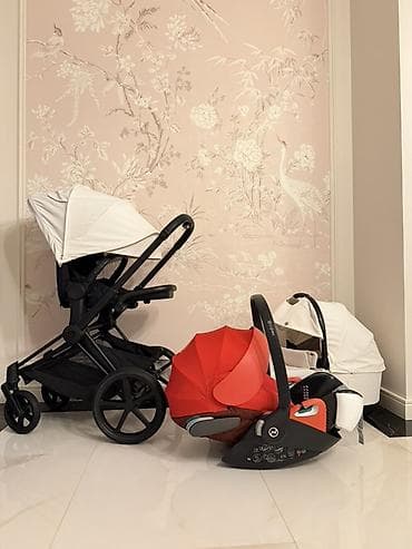 Коляски: Детский комплект для прогулок и путешествий: универсальная коляска с — 1