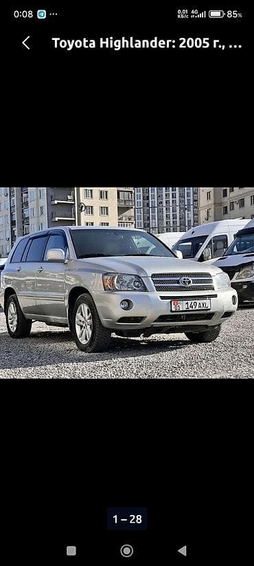 Toyota Highlander: 2005 г., 3.3 л, Автомат, Гибрид, Кроссовер — 3