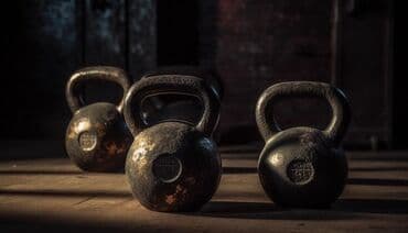 настольные теннисные ракетки: Чугунные гири по 16кг 🟡 -▫️В наличии около 10шт -▫️гиря с удобной — 1