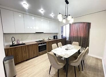 sky: 4 комнаты, 106 м², Кок-Жар мкр 106 серия улучшенная, 9 этаж, Дизайнерский ремонт — 5
