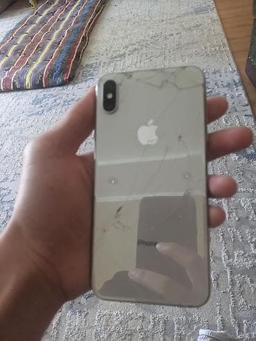 xs max: IPhone X, 64 ГБ, Серебристый — 2