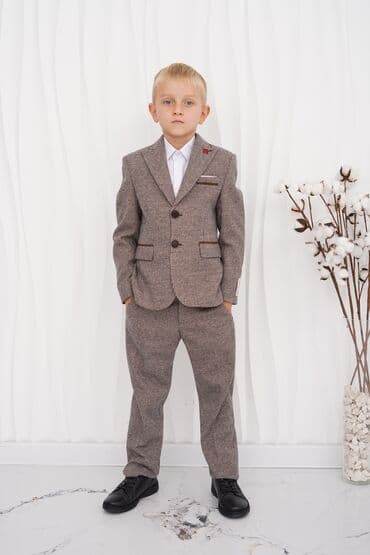 детские трикотажные спортивные костюмы: Школьная форма, Новый — 1