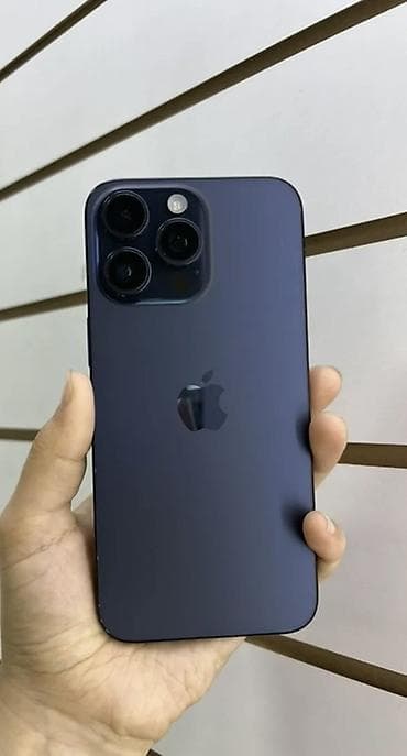 iphone xp: IPhone 15 Pro Max, Б/у, 256 ГБ, Blue Titanium, 81 % — 2