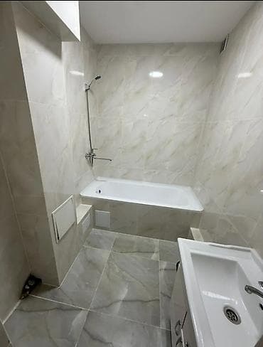 асанбай район: 4 комнаты, 96 м², Асанбай мкр 105 серия, 1 этаж, Евроремонт — 8