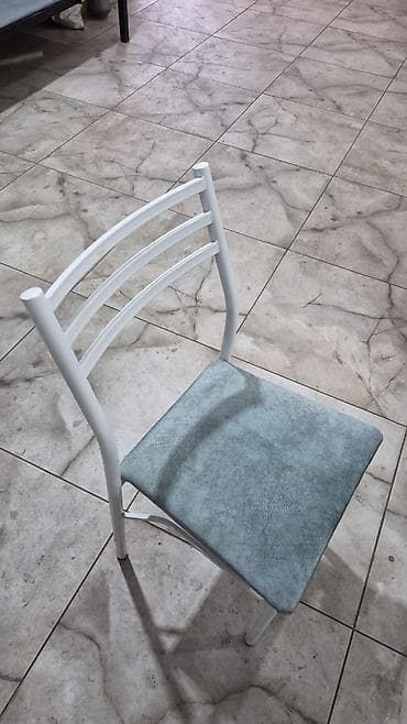 Стул для кухни, Железо, цвет - Серый