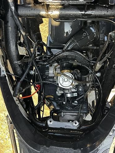 сг 9: Скутер BARS, спортивный дизайн, чёрный цвет. Основные характеристики — 2